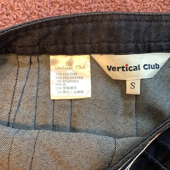 Vertical Club Jean skirt in size Small - Picture 4 of 4